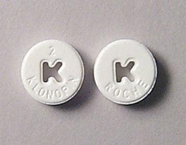 Image 1 - Imprint K ROCHE 2 K KLONOPIN - Klonopin 2 mg