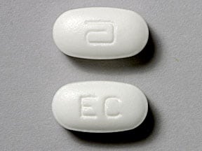 Imprint a EC - Ery-Tab 250 mg