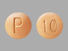 Image 1 - Imprint P 10 - Nuplazid 10 mg
