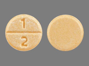 Image 1 - Imprint 1 2 - clonazepam 0.5 mg