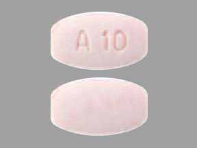 Image 1 - Imprint A10 - aripiprazole 10 mg