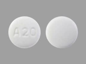 Image 1 - Imprint A20 - aripiprazole 20 mg