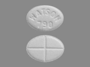 Imprint WATSON 790 - methylprednisolone 4 mg