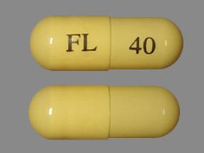 Imprint FL 40 - Fetzima 40 mg