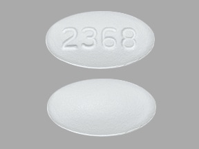 Imprint 2368 - ursodiol 250 mg