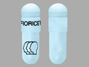 Image 1 - Imprint FIORICET 3 head profile - Fioricet acetaminophen 300 mg / butalbital 50 mg / caffeine 40 mg
