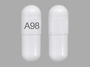 Imprint A98 - penicillamine 250 mg