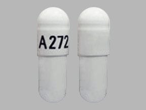 Imprint A272 - trientine 250 mg