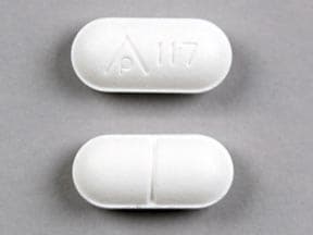 Imprint AP 117 - meclizine 12.5 mg
