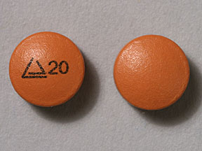 Imprint Logo 20 - Altoprev 20 mg