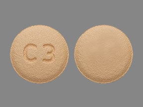 Imprint C3 - amlodipine/olmesartan 10 mg / 20 mg