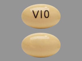 Imprint V10 - Myorisan 10 mg