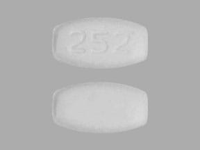 Imprint 252 - aripiprazole 10 mg