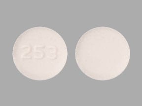 Imprint 253 - aripiprazole 15 mg