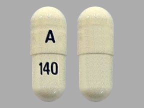 Image 1 - Imprint A 140 - pregabalin 25 mg
