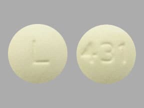 Imprint L 431 - solifenacin 5 mg