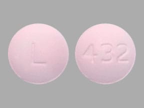 Imprint L 432 - solifenacin 10 mg