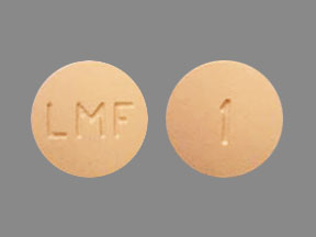 Image 1 - Imprint LMF 1 - Folbic RF Vitamin B Complex with Folic Acid
