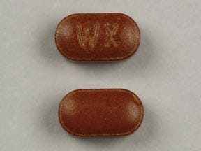 Image 1 - Imprint WX - phenazopyridine phenazopyridine hydrochloride 97.5 mg