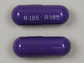 Image 1 - Imprint A185 - trimethobenzamide 300 mg