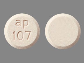 Imprint ap 107 - Emverm 100 mg