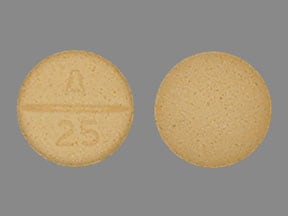 Image 1 - Imprint A 25 - carbidopa 25 mg