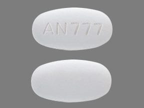 Imprint AN 777 - linezolid 600 mg