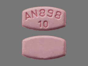 Image 1 - Imprint AN898 10 - aripiprazole 10 mg