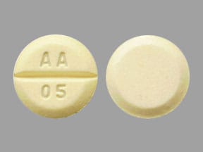 Imprint AA 05 - phytonadione 5 mg