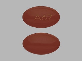 Image 1 - Imprint A67 - isotretinoin 20 mg