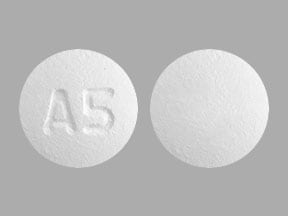 Imprint A5 - frovatriptan 2.5 mg