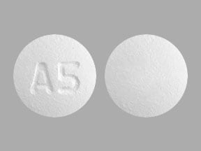 Image 1 - Imprint A5 - frovatriptan 2.5 mg