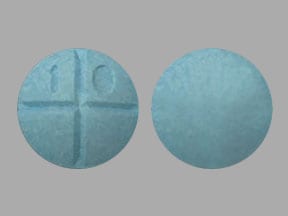 Image 1 - Imprint 10 - amphetamine 10 mg