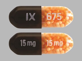 Imprint IX 15 mg 675 15 mg - Dexedrine 15 mg