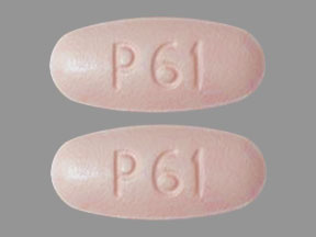 Imprint P61 P61 - ezetimibe/simvastatin 10 mg / 10 mg