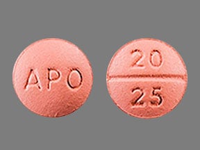 APO 20 25 - Benazepril Hydrochloride and Hydrochlorothiazide