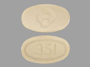 Image 1 - Imprint Logo (Merck) 351 - Zontivity vorapaxar sulfate 2.5 mg (2.08 mg base)