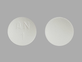 Image 1 - Imprint AN 1 - anastrozole 1 mg