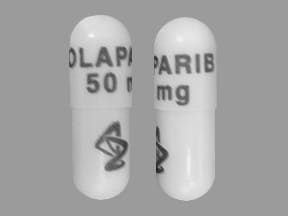 Imprint OLAPARIB 50 mg Logo - Lynparza 50 mg