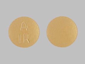 Image 1 - Imprint A IK - Dutoprol hydrochlorothiazide 12.5 mg / metoprolol 50 mg