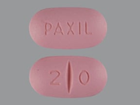 Imprint PAXIL 2 0 - Paxil 20 mg