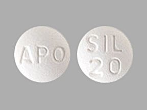 Imprint APO SIL 20 - sildenafil 20 mg (base)