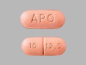 APO 10 12.5 - Hydrochlorothiazide and Quinapril Hydrochloride