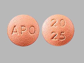 APO 20 25 - Hydrochlorothiazide and Quinapril Hydrochloride