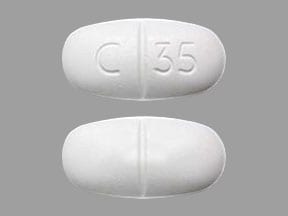 Imprint C 35 - nevirapine 200 mg