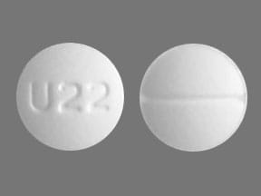 Image 1 - Imprint U22 - oxycodone 5 mg