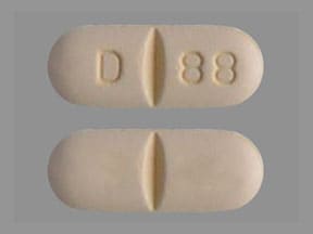 Image 1 - Imprint D 88 - abacavir 300 mg (base)