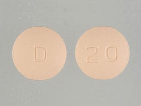 D 20 - Hydrochlorothiazide and Quinapril Hydrochloride