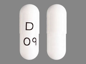 Imprint D 09 - didanosine 400mg