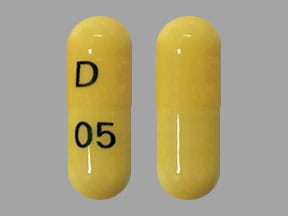 Image 1 - Imprint D 05 - ramipril 1.25 mg